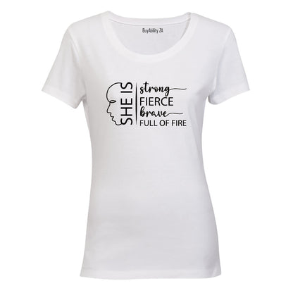 She Is - Ladies - T-Shirt - BuyAbility