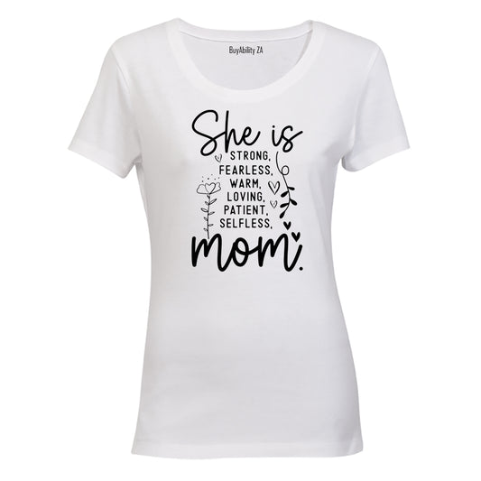 She is Selfless - Mom - Ladies - T-Shirt - BuyAbility South Africa
