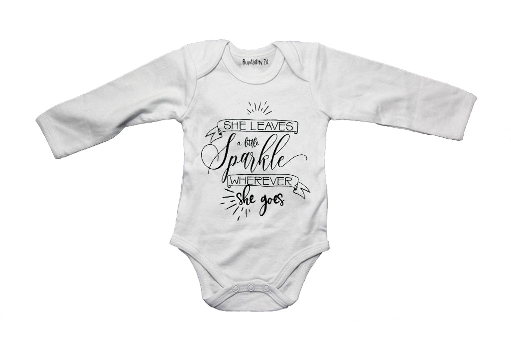 She Leaves a Little Sparkle Wherever She Goes - Baby Grow