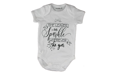 She Leaves a Little Sparkle Wherever She Goes - Baby Grow