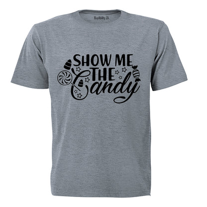 Show Me The Candy - Halloween - Kids T-Shirt - BuyAbility