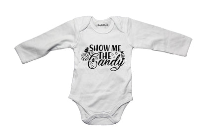 Show Me The Candy - Halloween - Baby Grow