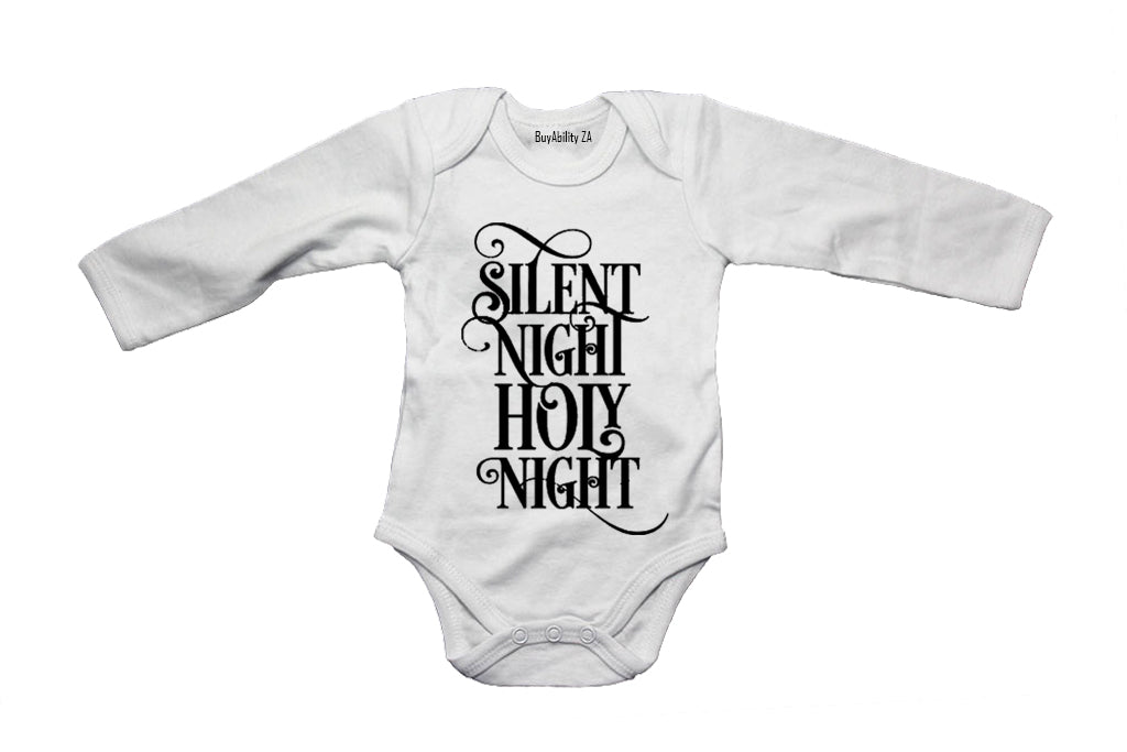 Silent Night, Holy Night! - Baby Grow - BuyAbility