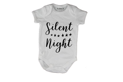 Silent Night - Christmas - Baby Grow