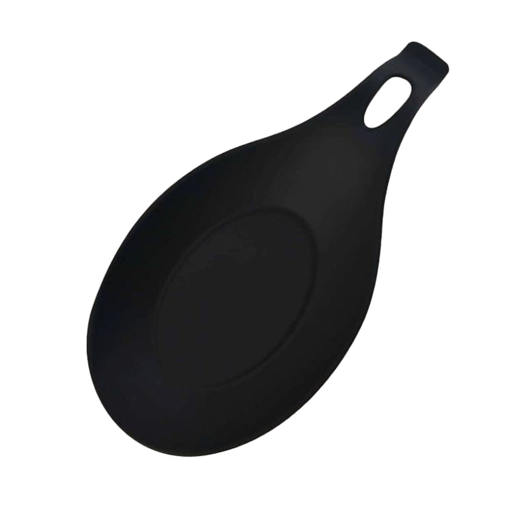 Black Silicone Utensil Holder Mat - BuyAbility