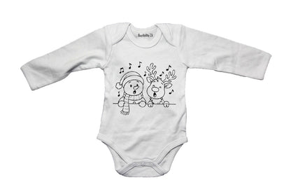 Singing Christmas Reindeer - Baby Grow - BuyAbility South Africa