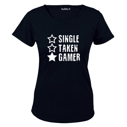 Single. Taken. Gamer - Ladies - T-Shirt - BuyAbility South Africa