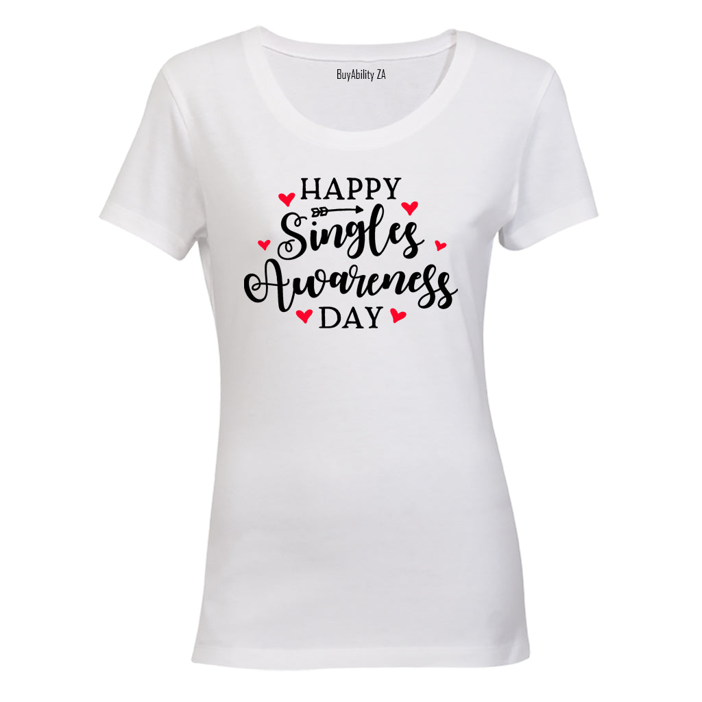 Single's Awareness Day - Valentine - Ladies - T-Shirt