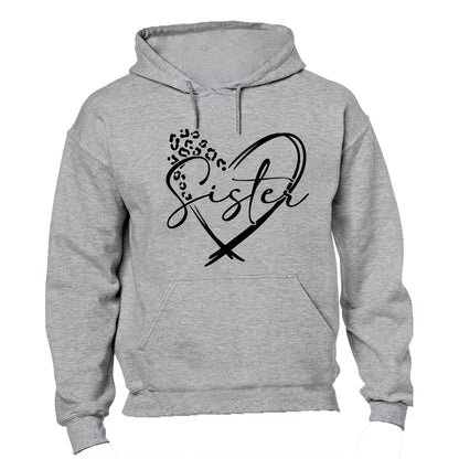 Sister - Heart - Hoodie - BuyAbility South Africa