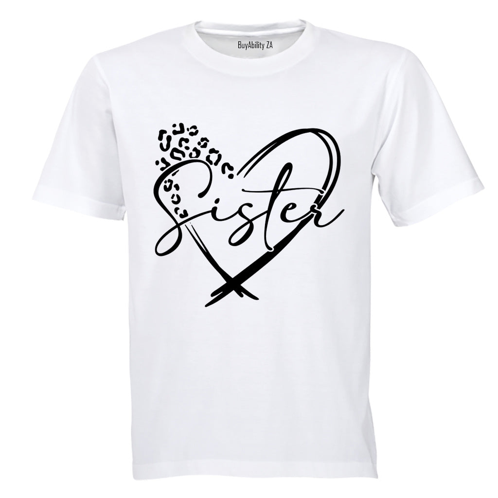 Sister - Heart - Kids T-Shirt