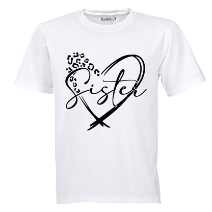 Sister - Heart - Kids T-Shirt