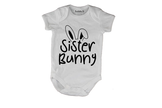 Sister Bunny - Easter - Baby Grow