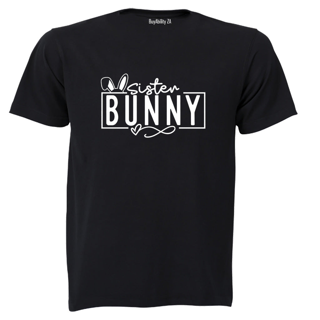 Sister Bunny - Easter Heart - Kids T-Shirt - BuyAbility