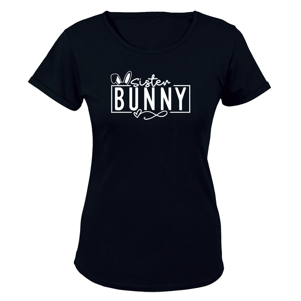 Sister Bunny - Easter Heart - Ladies - T-Shirt - BuyAbility South Africa