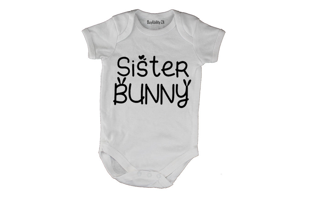 Sister Bunny - Easter - Baby Grow