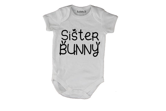Sister Bunny - Easter - Baby Grow