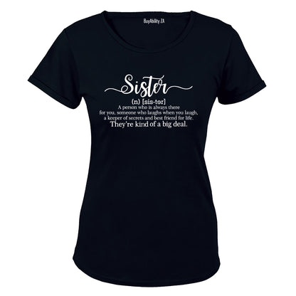 Sister Definition - Ladies - T-Shirt