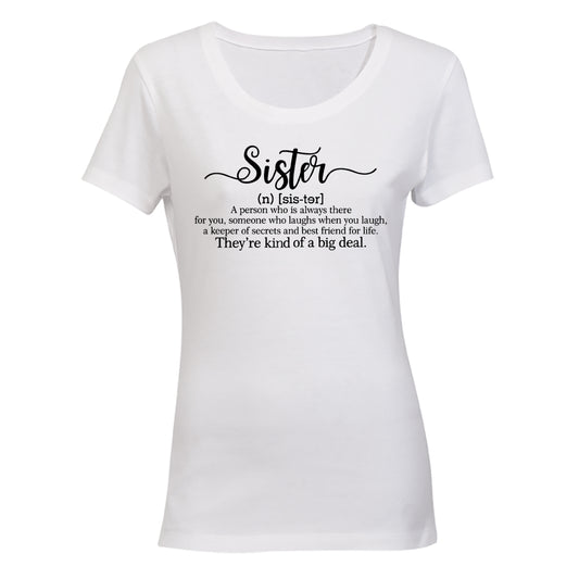 Sister Definition - Ladies - T-Shirt - BuyAbility South Africa