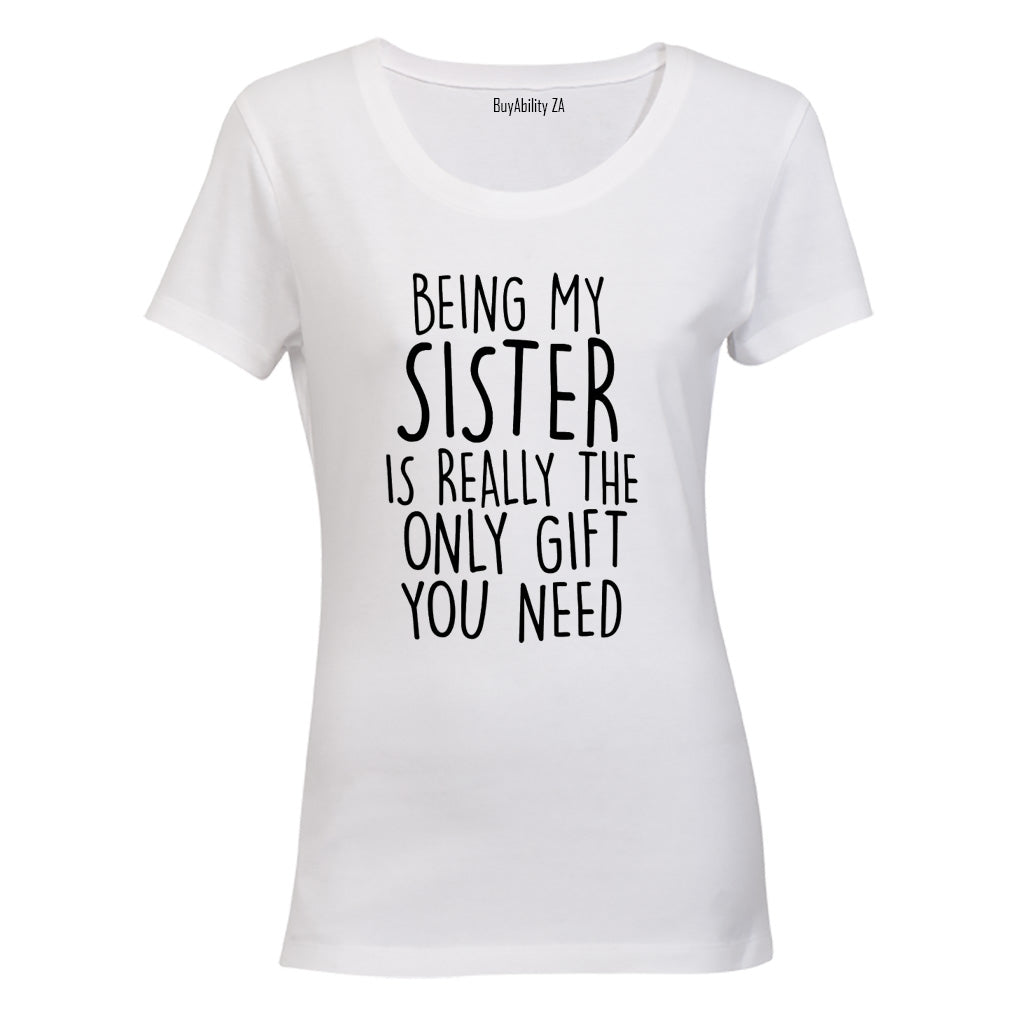 Sister Gift - Christmas - Ladies - T-Shirt