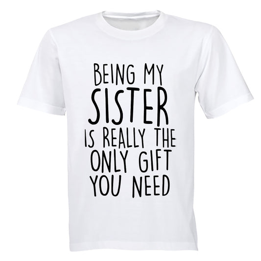 Sister Gift - Christmas - Adults - T-Shirt - BuyAbility South Africa