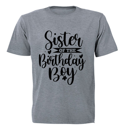 Sister of the Birthday Boy - Kids T-Shirt - BuyAbility South Africa