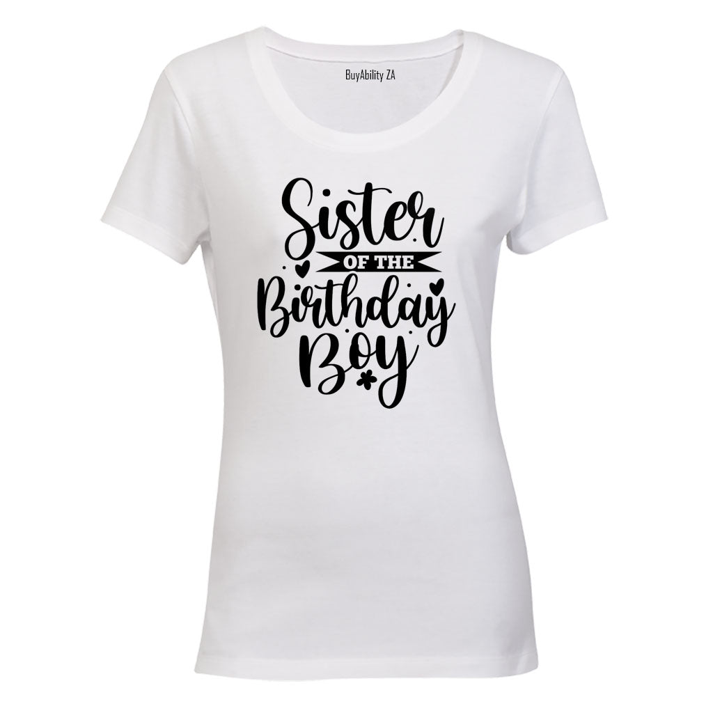 Sister of the Birthday Boy - Ladies - T-Shirt