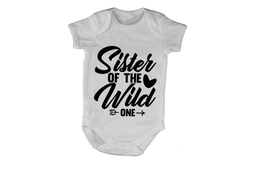 Sister of the Wild One - Baby Grow - BuyAbility South Africa