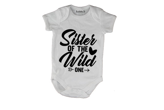 Sister of the Wild One - Baby Grow