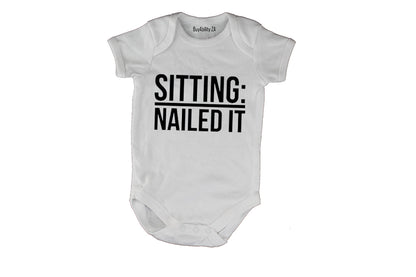 Sitting: Nailed It - Baby Grow