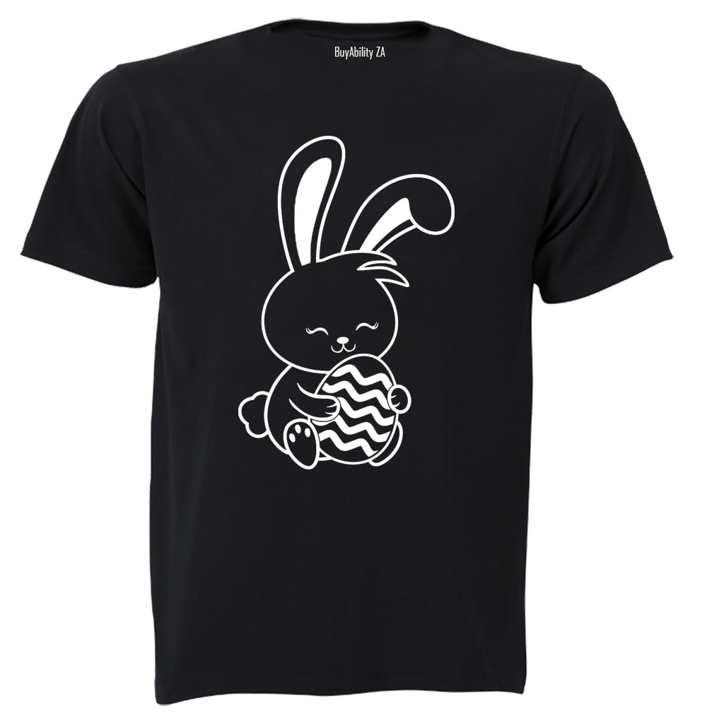 Sitting Easter Bunny - Kids T-Shirt