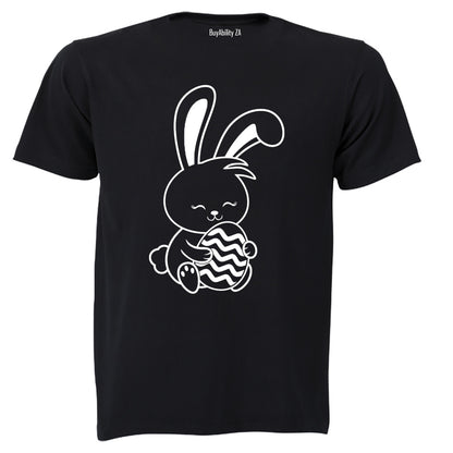 Sitting Easter Bunny - Kids T-Shirt
