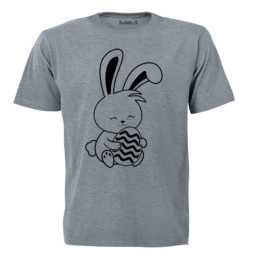 Sitting Easter Bunny - Kids T-Shirt