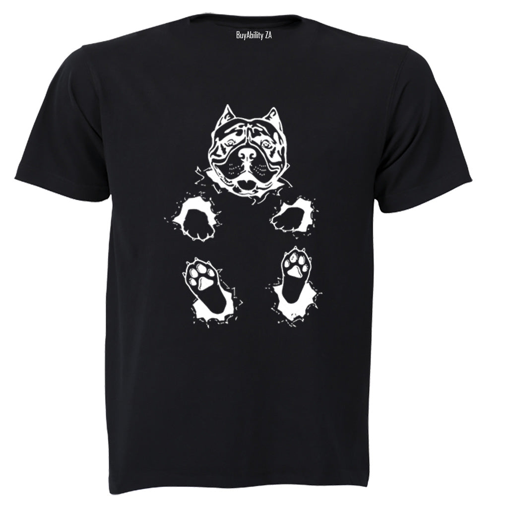 Sitting Pitbull - Adults - T-Shirt