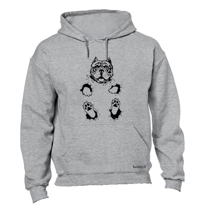 Sitting Pitbull - Hoodie