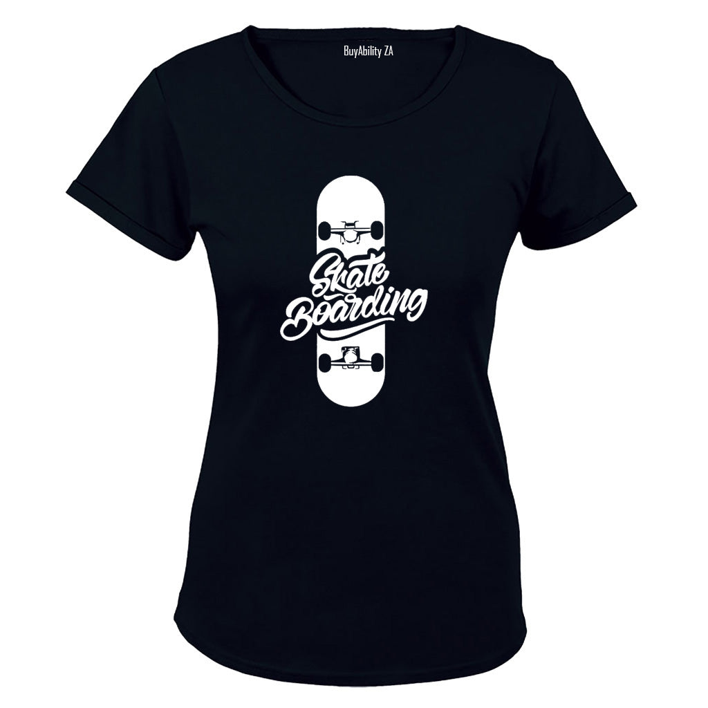 Skate Boarding - Ladies - T-Shirt - BuyAbility
