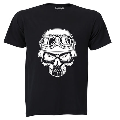 Skeleton Helmet - Adults - T-Shirt - BuyAbility