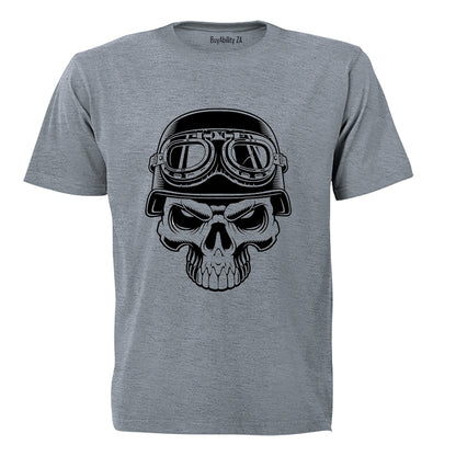 Skeleton Helmet - Adults - T-Shirt - BuyAbility
