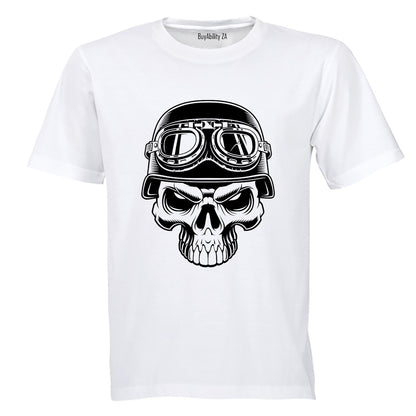 Skeleton Helmet - Adults - T-Shirt - BuyAbility