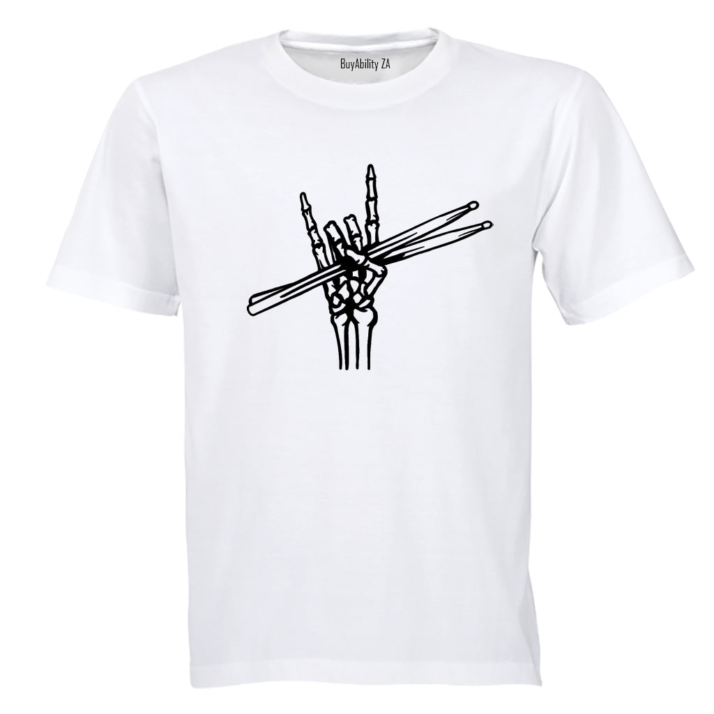 Skeleton Drummer - Adults - T-Shirt