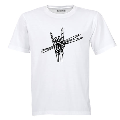 Skeleton Drummer - Adults - T-Shirt