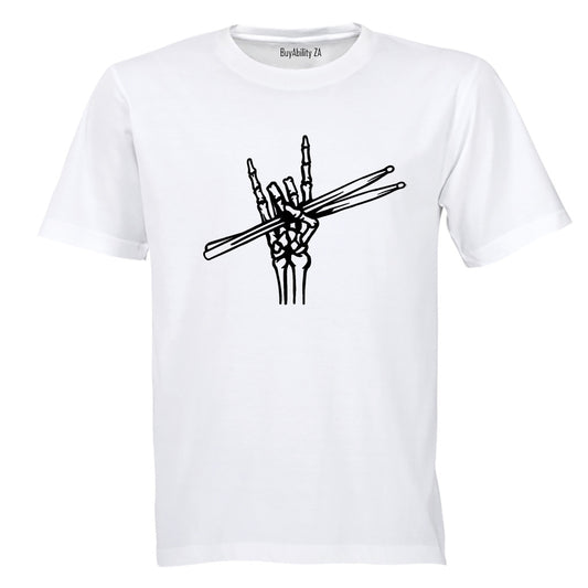 Skeleton Drummer - Adults - T-Shirt