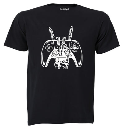Skeleton Gamer Hand - Adults - T-Shirt