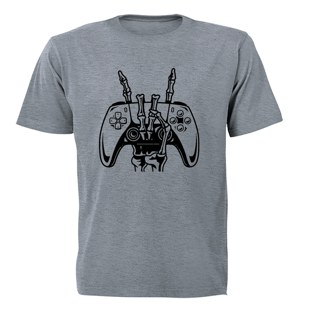 Skeleton Gamer Hand - Adults - T-Shirt - BuyAbility South Africa