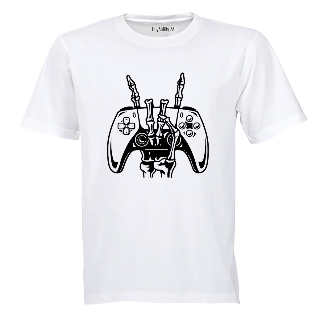 Skeleton Gamer Hand - Adults - T-Shirt