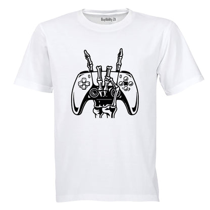 Skeleton Gamer Hand - Adults - T-Shirt