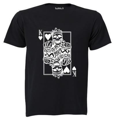 Skeleton King of Hearts - Adults - T-Shirt