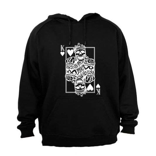 Skeleton King of Hearts - Hoodie - BuyAbility South Africa