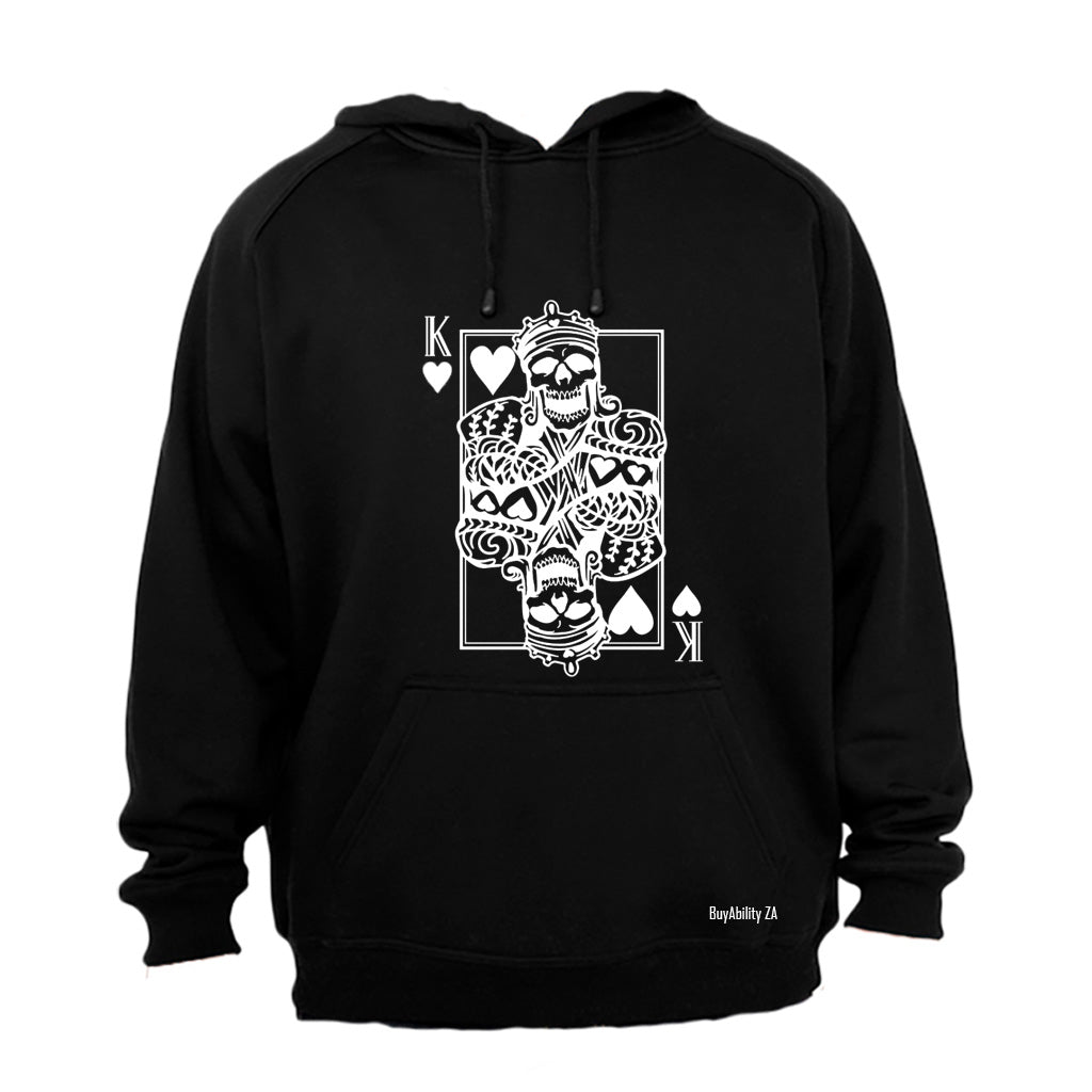 Skeleton King of Hearts - Hoodie
