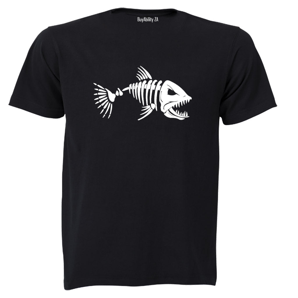Skeleton Piranha - Adults - T-Shirt - BuyAbility South Africa