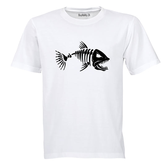 Skeleton Piranha - Adults - T-Shirt - BuyAbility South Africa
